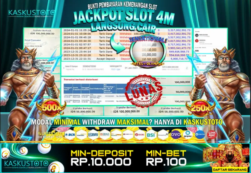 KASKUSTOTO : LINK TOTO MACAU ONLINE & TOTO SLOT 4D TERPERCAYA HARI INI